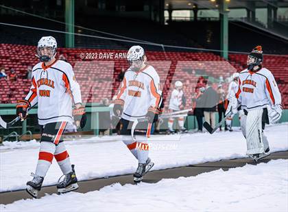 Thumbnail 3 in Governor's Academy vs. Kimball Union Academy (Scrimmage - Frozen Fenway) photogallery.