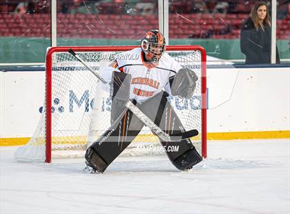Thumbnail 2 in Governor's Academy vs. Kimball Union Academy (Scrimmage - Frozen Fenway) photogallery.