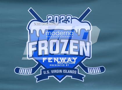 Thumbnail 2 in Governor's Academy vs. Kimball Union Academy (Scrimmage - Frozen Fenway) photogallery.