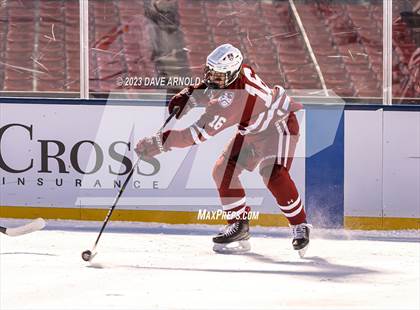 Thumbnail 1 in Governor's Academy vs. Kimball Union Academy (Scrimmage - Frozen Fenway) photogallery.