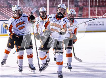 Thumbnail 1 in Governor's Academy vs. Kimball Union Academy (Scrimmage - Frozen Fenway) photogallery.