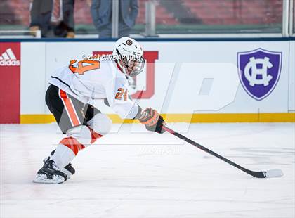 Thumbnail 2 in Governor's Academy vs. Kimball Union Academy (Scrimmage - Frozen Fenway) photogallery.