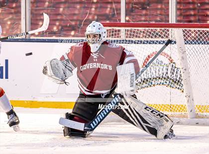 Thumbnail 3 in Governor's Academy vs. Kimball Union Academy (Scrimmage - Frozen Fenway) photogallery.