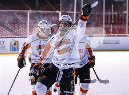 Thumbnail 1 in Governor's Academy vs. Kimball Union Academy (Scrimmage - Frozen Fenway) photogallery.