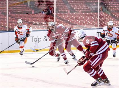 Thumbnail 2 in Governor's Academy vs. Kimball Union Academy (Scrimmage - Frozen Fenway) photogallery.