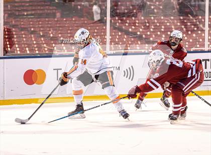 Thumbnail 3 in Governor's Academy vs. Kimball Union Academy (Scrimmage - Frozen Fenway) photogallery.
