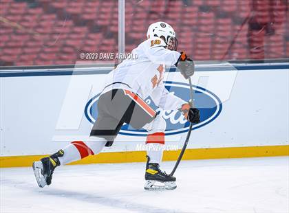Thumbnail 3 in Governor's Academy vs. Kimball Union Academy (Scrimmage - Frozen Fenway) photogallery.