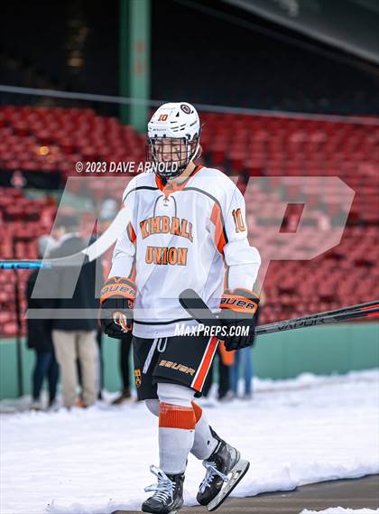Thumbnail 2 in Governor's Academy vs. Kimball Union Academy (Scrimmage - Frozen Fenway) photogallery.