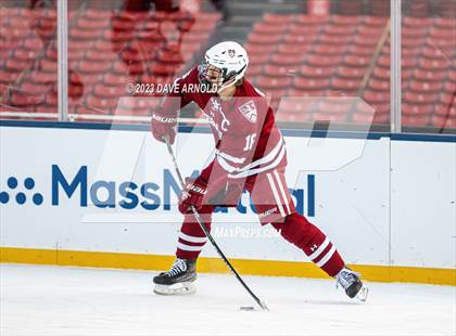 Thumbnail 1 in Governor's Academy vs. Kimball Union Academy (Scrimmage - Frozen Fenway) photogallery.
