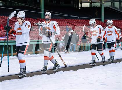 Thumbnail 1 in Governor's Academy vs. Kimball Union Academy (Scrimmage - Frozen Fenway) photogallery.