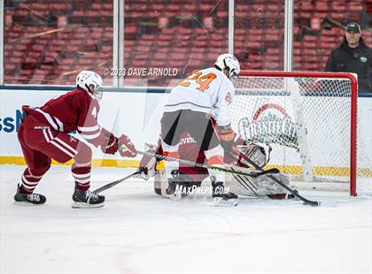 Thumbnail 2 in Governor's Academy vs. Kimball Union Academy (Scrimmage - Frozen Fenway) photogallery.