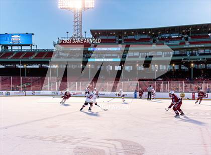 Thumbnail 1 in Governor's Academy vs. Kimball Union Academy (Scrimmage - Frozen Fenway) photogallery.