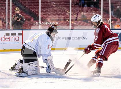 Thumbnail 2 in Governor's Academy vs. Kimball Union Academy (Scrimmage - Frozen Fenway) photogallery.