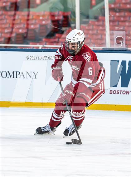 Thumbnail 2 in Governor's Academy vs. Kimball Union Academy (Scrimmage - Frozen Fenway) photogallery.