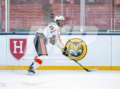 Thumbnail 2 in Governor's Academy vs. Kimball Union Academy (Scrimmage - Frozen Fenway) photogallery.