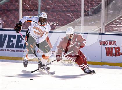 Thumbnail 2 in Governor's Academy vs. Kimball Union Academy (Scrimmage - Frozen Fenway) photogallery.