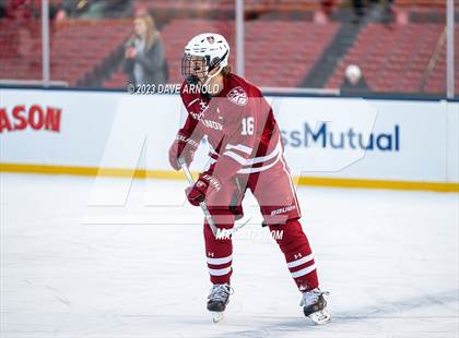 Thumbnail 2 in Governor's Academy vs. Kimball Union Academy (Scrimmage - Frozen Fenway) photogallery.