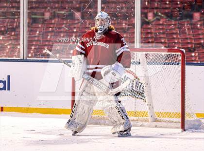 Thumbnail 3 in Governor's Academy vs. Kimball Union Academy (Scrimmage - Frozen Fenway) photogallery.