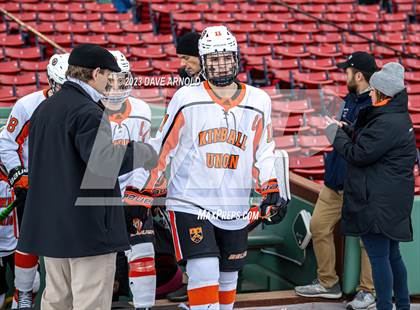 Thumbnail 3 in Governor's Academy vs. Kimball Union Academy (Scrimmage - Frozen Fenway) photogallery.