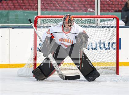 Thumbnail 3 in Governor's Academy vs. Kimball Union Academy (Scrimmage - Frozen Fenway) photogallery.