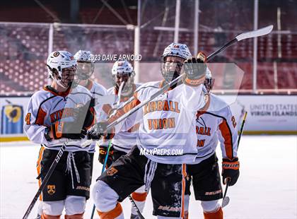 Thumbnail 3 in Governor's Academy vs. Kimball Union Academy (Scrimmage - Frozen Fenway) photogallery.