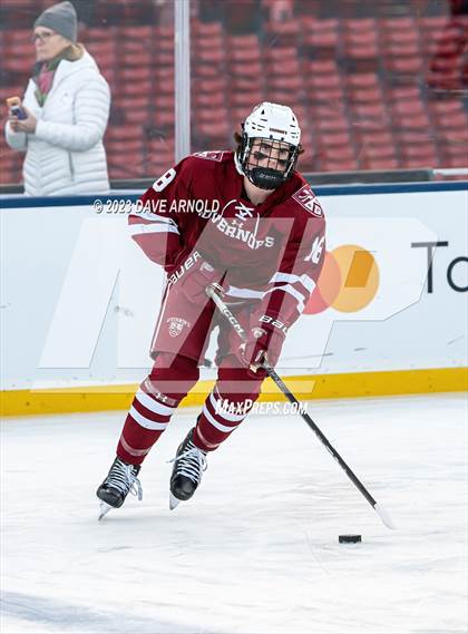 Thumbnail 3 in Governor's Academy vs. Kimball Union Academy (Scrimmage - Frozen Fenway) photogallery.