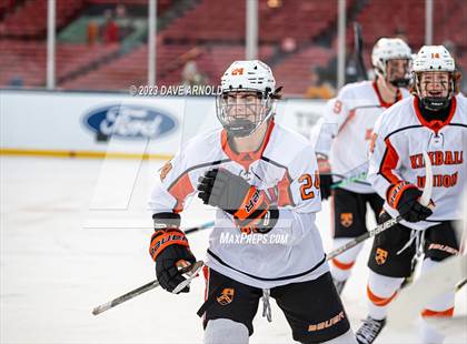 Thumbnail 2 in Governor's Academy vs. Kimball Union Academy (Scrimmage - Frozen Fenway) photogallery.