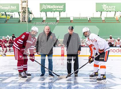 Thumbnail 2 in Governor's Academy vs. Kimball Union Academy (Scrimmage - Frozen Fenway) photogallery.
