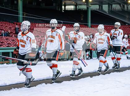 Thumbnail 2 in Governor's Academy vs. Kimball Union Academy (Scrimmage - Frozen Fenway) photogallery.