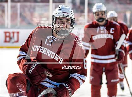 Thumbnail 1 in Governor's Academy vs. Kimball Union Academy (Scrimmage - Frozen Fenway) photogallery.
