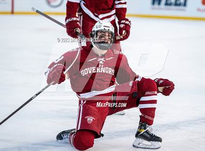 Thumbnail 3 in Governor's Academy vs. Kimball Union Academy (Scrimmage - Frozen Fenway) photogallery.