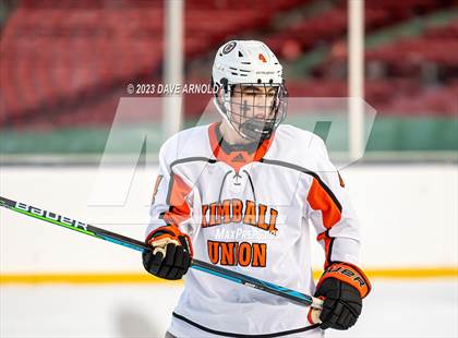 Thumbnail 2 in Governor's Academy vs. Kimball Union Academy (Scrimmage - Frozen Fenway) photogallery.