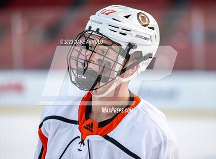 Thumbnail 2 in Governor's Academy vs. Kimball Union Academy (Scrimmage - Frozen Fenway) photogallery.