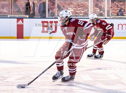 Thumbnail 3 in Governor's Academy vs. Kimball Union Academy (Scrimmage - Frozen Fenway) photogallery.
