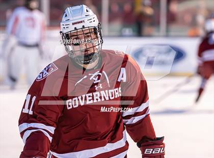 Thumbnail 3 in Governor's Academy vs. Kimball Union Academy (Scrimmage - Frozen Fenway) photogallery.
