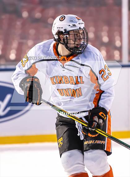Thumbnail 2 in Governor's Academy vs. Kimball Union Academy (Scrimmage - Frozen Fenway) photogallery.
