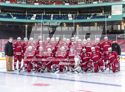 Thumbnail 3 in Governor's Academy vs. Kimball Union Academy (Scrimmage - Frozen Fenway) photogallery.