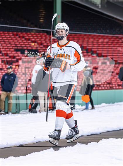Thumbnail 3 in Governor's Academy vs. Kimball Union Academy (Scrimmage - Frozen Fenway) photogallery.