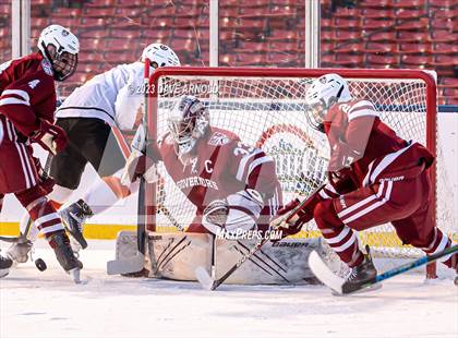 Thumbnail 1 in Governor's Academy vs. Kimball Union Academy (Scrimmage - Frozen Fenway) photogallery.