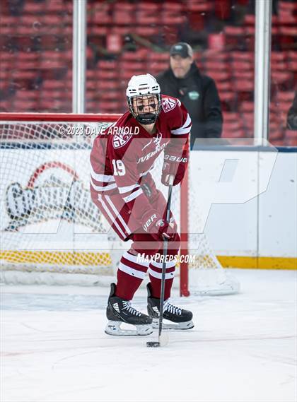 Thumbnail 1 in Governor's Academy vs. Kimball Union Academy (Scrimmage - Frozen Fenway) photogallery.