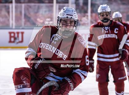 Thumbnail 3 in Governor's Academy vs. Kimball Union Academy (Scrimmage - Frozen Fenway) photogallery.