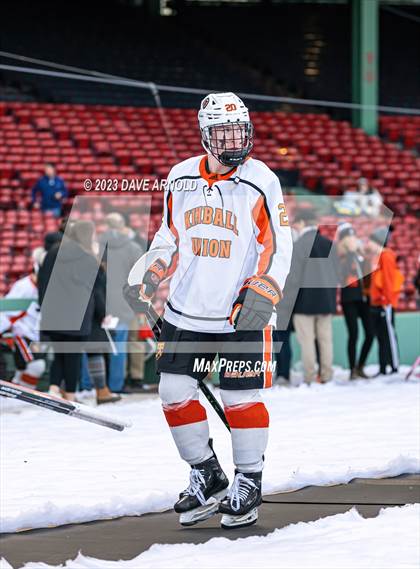 Thumbnail 1 in Governor's Academy vs. Kimball Union Academy (Scrimmage - Frozen Fenway) photogallery.