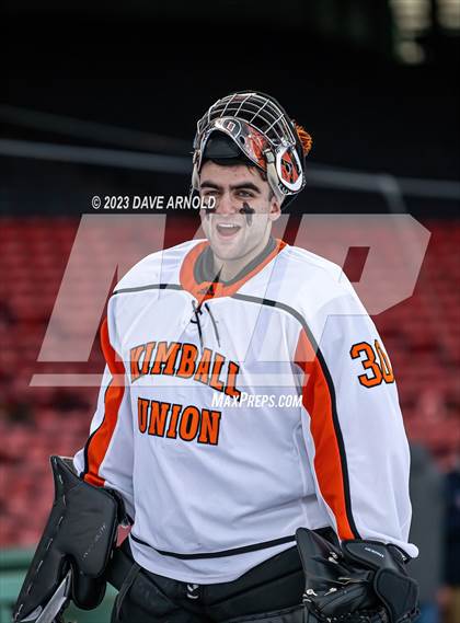 Thumbnail 3 in Governor's Academy vs. Kimball Union Academy (Scrimmage - Frozen Fenway) photogallery.