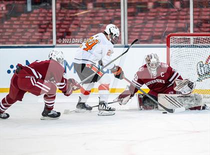 Thumbnail 3 in Governor's Academy vs. Kimball Union Academy (Scrimmage - Frozen Fenway) photogallery.