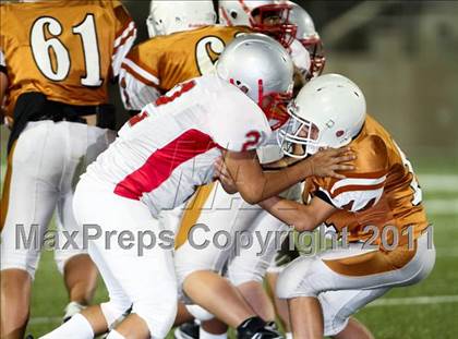 Thumbnail 1 in Lee Freshmen B @ Round Rock Westwood Freshmen Orange photogallery.