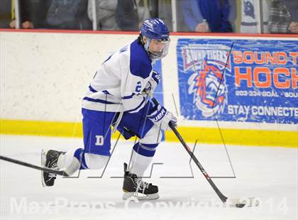 Thumbnail 2 in New Canaan vs. Darien (FCIAC Final) photogallery.