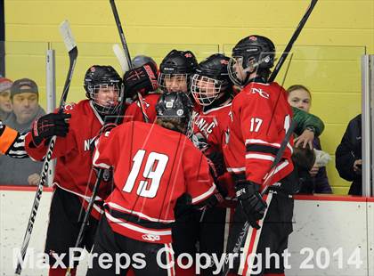 Thumbnail 3 in New Canaan vs. Darien (FCIAC Final) photogallery.
