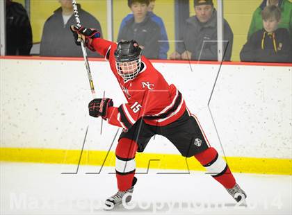 Thumbnail 2 in New Canaan vs. Darien (FCIAC Final) photogallery.