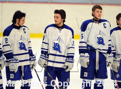 Thumbnail 2 in New Canaan vs. Darien (FCIAC Final) photogallery.