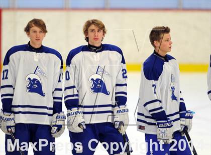 Thumbnail 2 in New Canaan vs. Darien (FCIAC Final) photogallery.